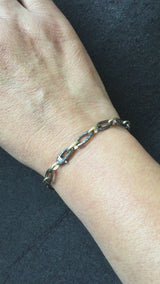 Organic Small Link Bracelet
