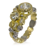 Custom Dancing Diamonds Ring-side