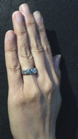 River Pebbles Diamond Ring
