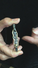 Narrow Dew Pond Diamond Bracelet with hinged loop clasp