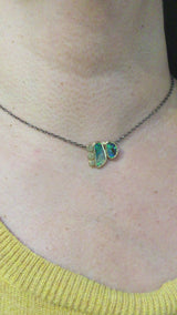Boulder Opal Duo Necklace