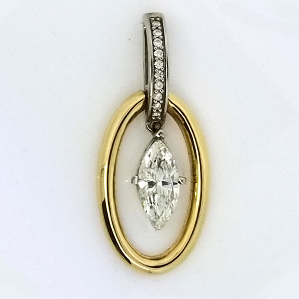 GE's Old diamond pendant