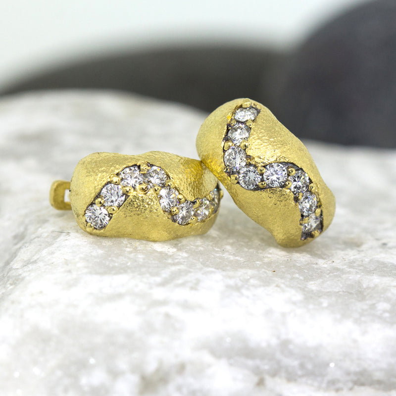 River of Diamonds Earrings