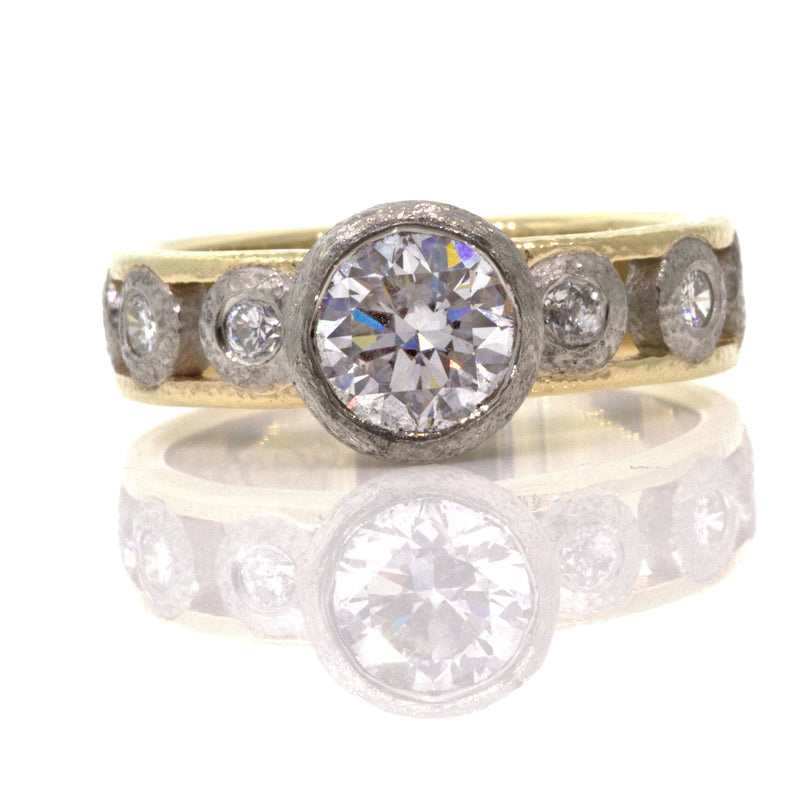 Custom Diamond Wedding Rings  EK