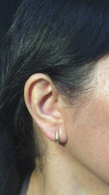 Ancient Hinged Hoop Earrings
