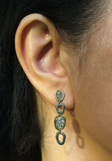 Dew Pond Diamond Dangle Earrings
