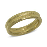 Double Band in 18k yellow gold